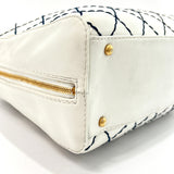 CHANEL Handbag Wild stitch back vintage leather white Women Used