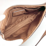 COACH Shoulder Bag 91013 Signature PVC Brown Women Used