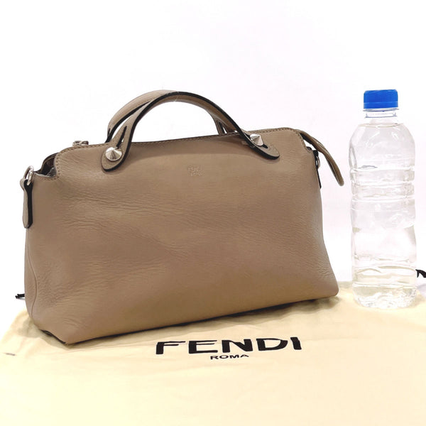 FENDI Handbag 8BL124 By the way leather beige beige Women Used