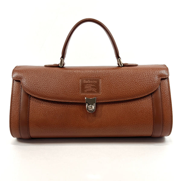 BURBERRY Handbag leather Brown Women Used