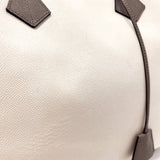 ADMJアクセソワ Handbag leather Ivory Women Used