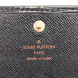LOUIS VUITTON purse M63592 Portefeiulle Sarah Epi Leather Black mens Used