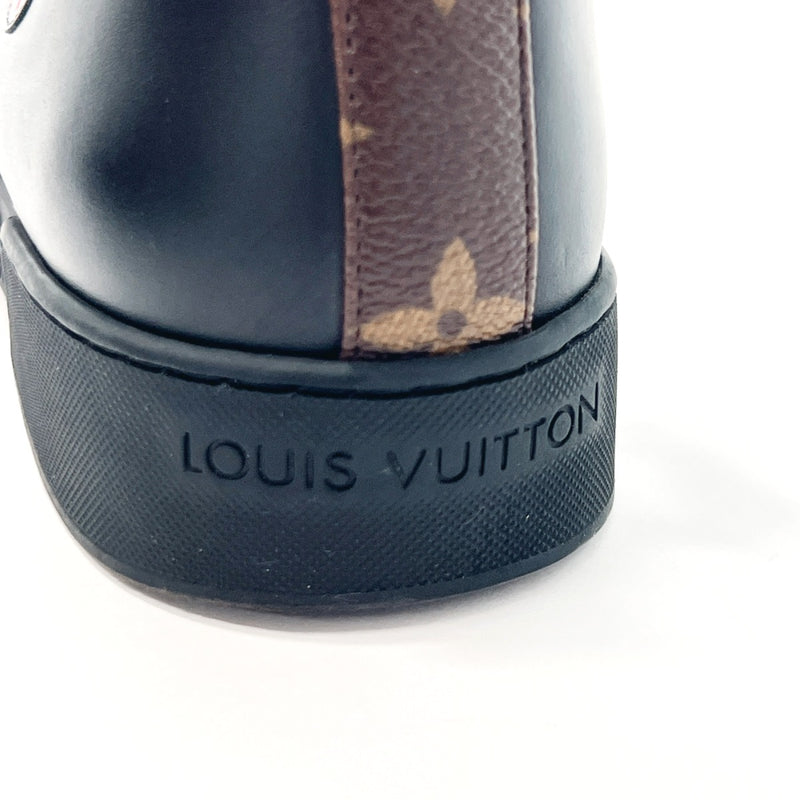 Louis Vuitton Black Leather and Monogram Eclipse Canvas Match Up