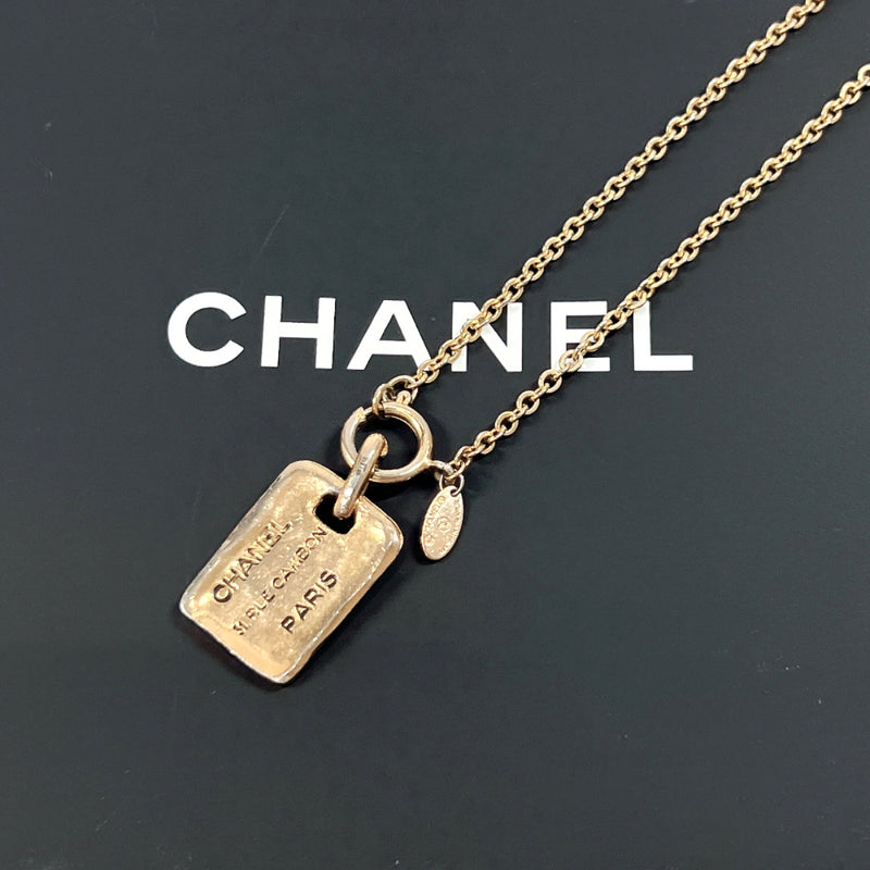 CHANEL Necklace 31 Le Cambon metal gold Women Used