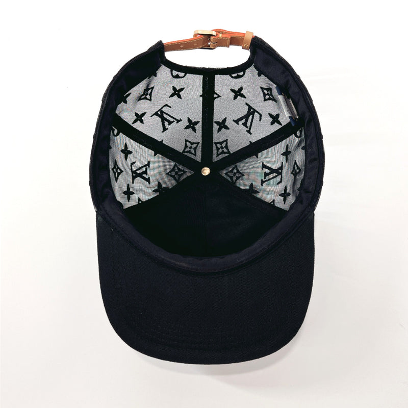 Louis Vuitton, Accessories, Black Mesh Louis Vuitton Monogram Hat