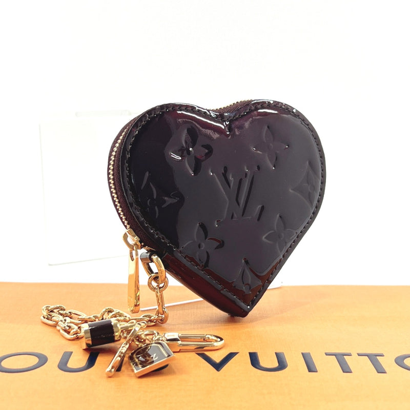 Louis Vuitton Rose Indian Sweet Monogram Vernis Heart Coin Purse | myGemma  | SG | Item #119806