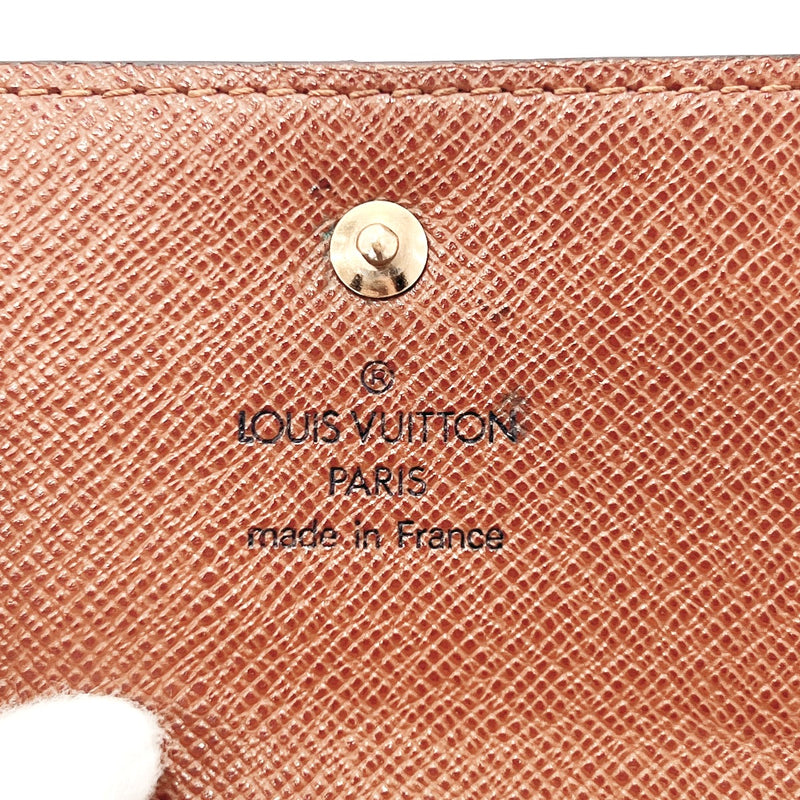 LOUIS VUITTON wallet M61652  Portonet Bie Cartes CrÃ©dit Monogram canvas Brown unisex Used