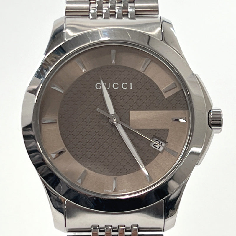 GUCCI Watches YA126.4 G timeless Stainless Steel/Stainless Steel Silver Silver mens Used