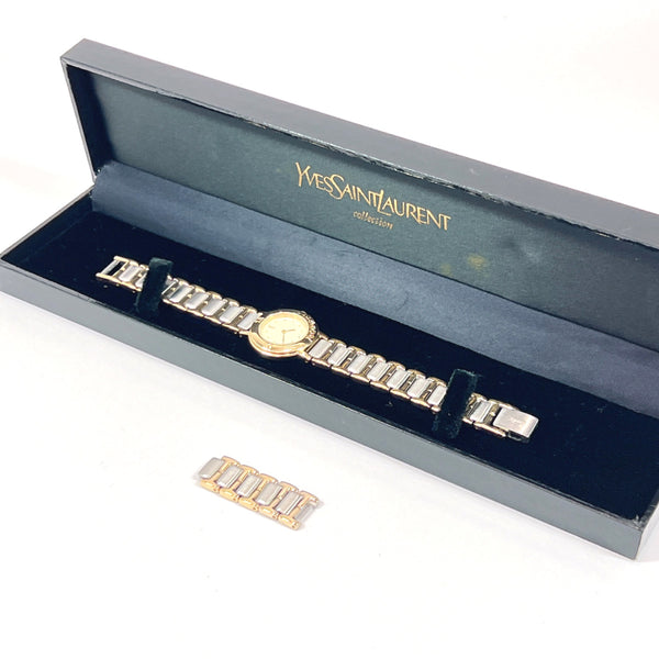 YVES SAINT LAURENT Watches 2200-229789Y Stainless Steel/Stainless Steel Silver Silver Women Used
