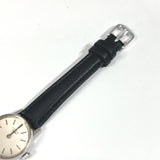 LONGINES Watches Stainless Steel/leather Silver Silver Women Used