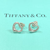 TIFFANY&Co. earring Open heart El Saperetti Silver925 Silver Women Used