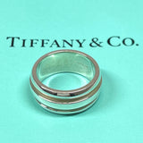 TIFFANY&Co. Ring Atlas grooved Double line Silver925 #15(JP Size) Silver Women Used