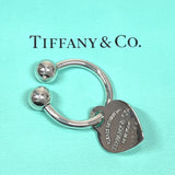 TIFFANY&Co. Other accessories Key ring Return to heart Silver925 Silver unisex Used