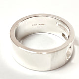GUCCI Ring Branded Cutout G Silver925 #17(JP Size) Silver unisex Used