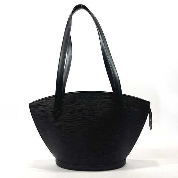 LOUIS VUITTON Shoulder Bag M52332 Sunjack Poignet Long Epi Leather Black Women Used
