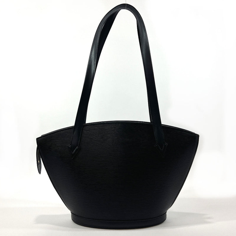 Vintage Louis Vuitton St. Jacques Black Epi Leather Ladies Shoulder Handbag