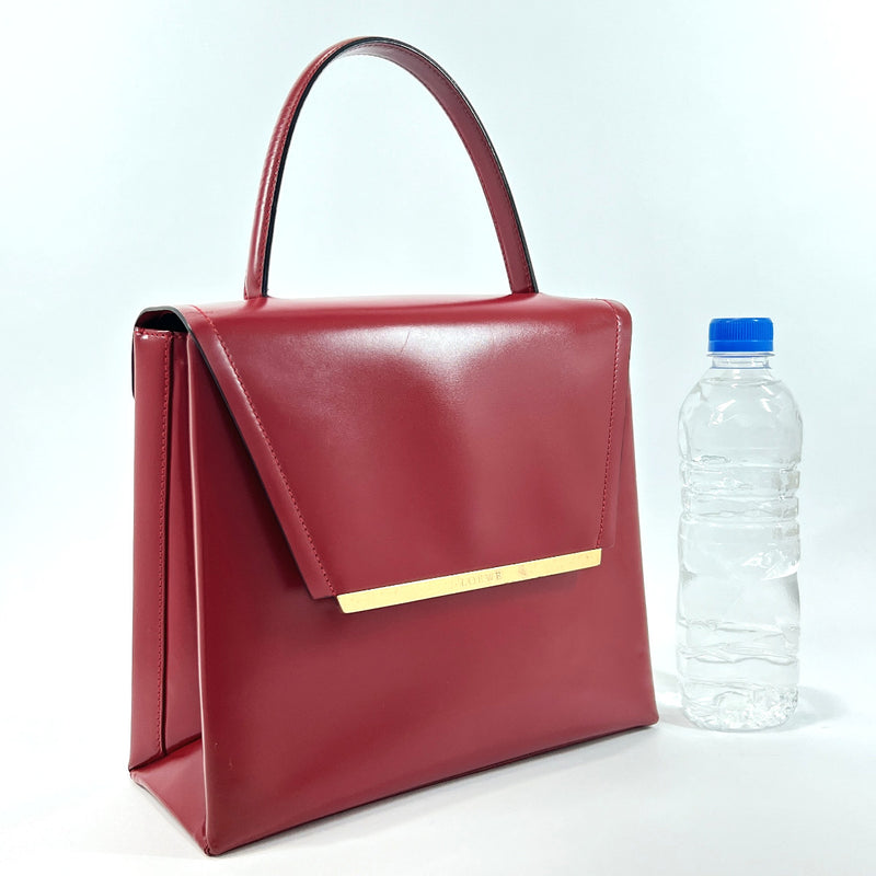 LOEWE Handbag leather Red Women Used