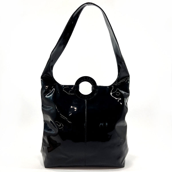 CELINE Handbag 2WAY bag Patent leather Black Women Used