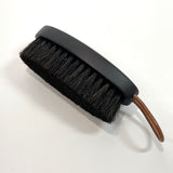HERMES Other accessories Grooming brush Wood/Horsehair Black unisex Used