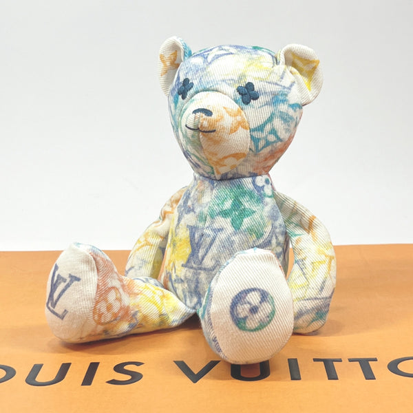 LOUIS VUITTON Other miscellaneous goods GI0502 Dudu Louis Stuffed teddy bear cotton multicolor unisex Used