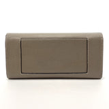 CELINE purse 101673JFL.09SO  Large flap multifunction leather gray gray Women Used