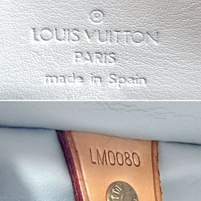 Louis Vuitton Lime Monogram Vernis Houston Bag
