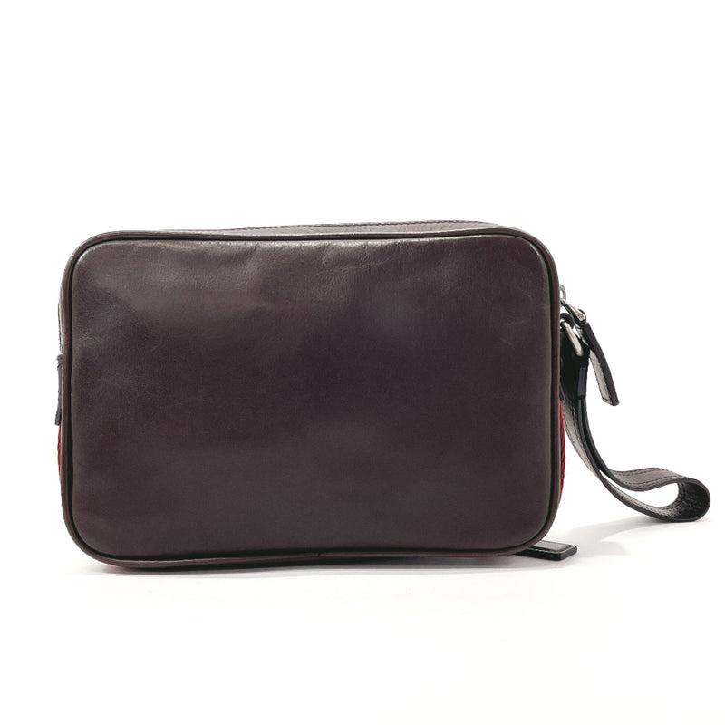 BALLY Clutch bag TOLETTO-SM/261 leather Brown mens Used