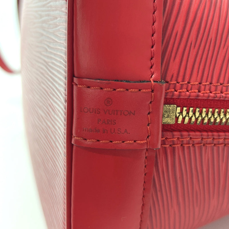 Louis Vuitton Alma PM Epi Castilian Red