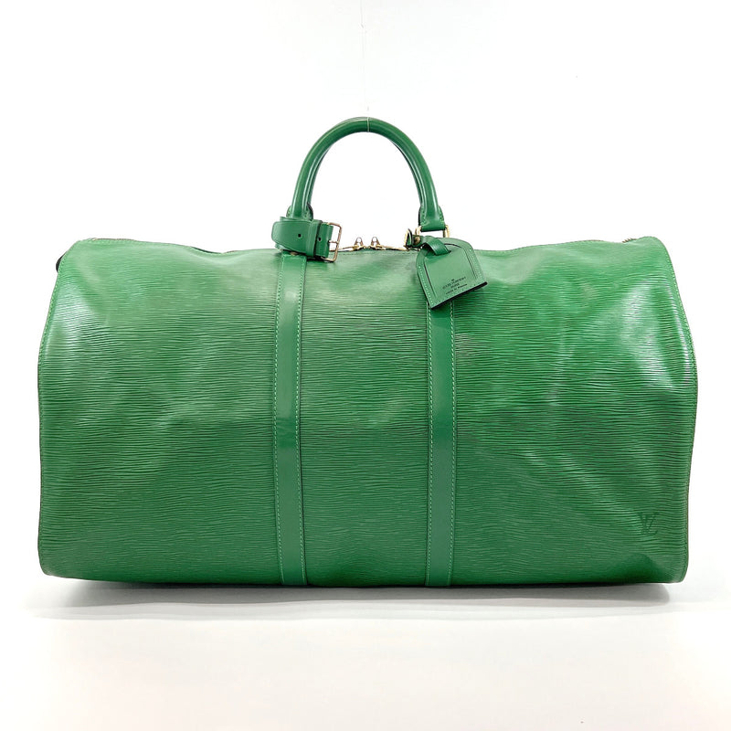 Shop for Louis Vuitton Green Epi Leather Keepall 55 cm Duffle Bag