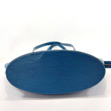 LOUIS VUITTON Shoulder Bag M52335 Sunjack Poignet Long Epi Leather blue blue Women Used