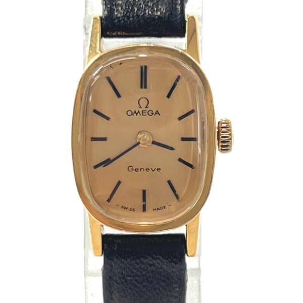 OMEGA Watches Cal:1070 Geneva Stainless Steel/leather gold gold Women Used