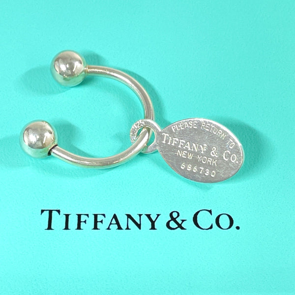 TIFFANY&Co. Other accessories Key ring Return to Silver925 Silver unisex Used
