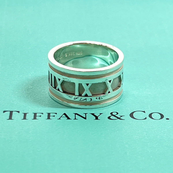 TIFFANY&Co. Ring Atlas Silver925 #17(JP Size) Silver Women Used