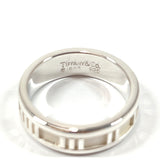 TIFFANY&Co. Ring Atlas Silver925 #14(JP Size) Silver Women Used