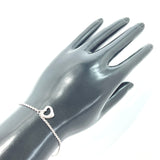 TIFFANY&Co. bracelet Open heart El Saperetti Silver925 Silver Women Used