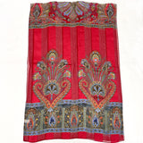 YVES SAINT LAURENT scarf silk Red Women Used