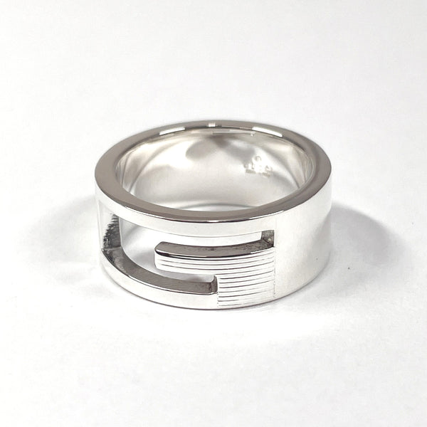 GUCCI Ring Branded Cutout G Silver925 #9.5(JP Size) Silver unisex Used