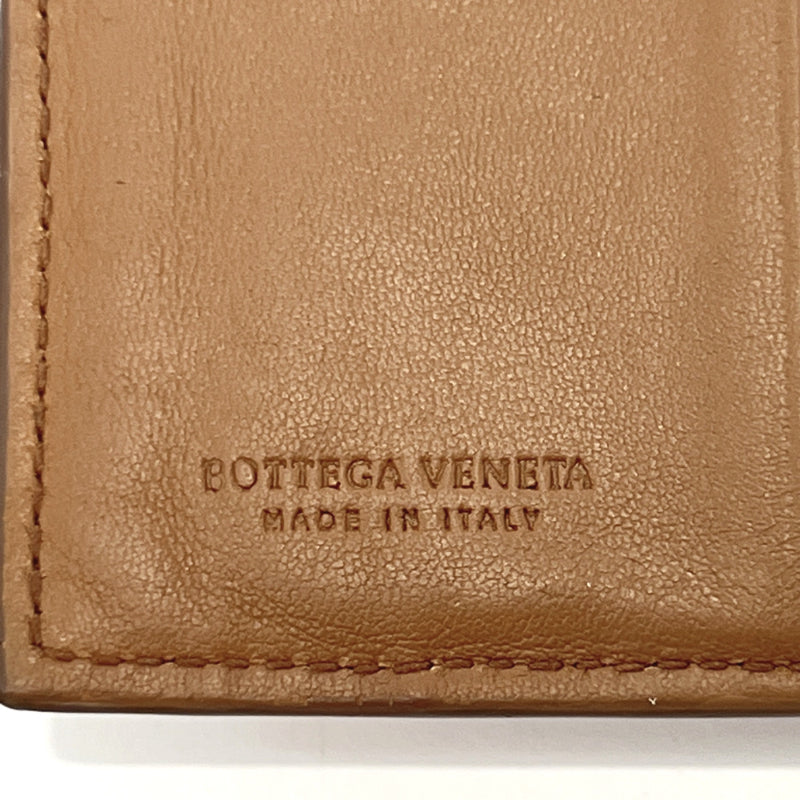 BOTTEGAVENETA wallet 121059 V001N Intrecciato leather/ Brown mens Used