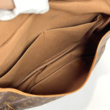 LOUIS VUITTON Shoulder Bag M42252 Saumur 43 Monogram canvas Brown unisex Used