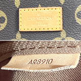 LOUIS VUITTON Shoulder Bag M42252 Saumur 43 Monogram canvas Brown unisex Used