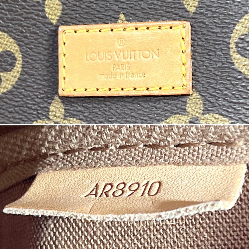 LOUIS VUITTON Shoulder Bag Used Monogram Saumur 43