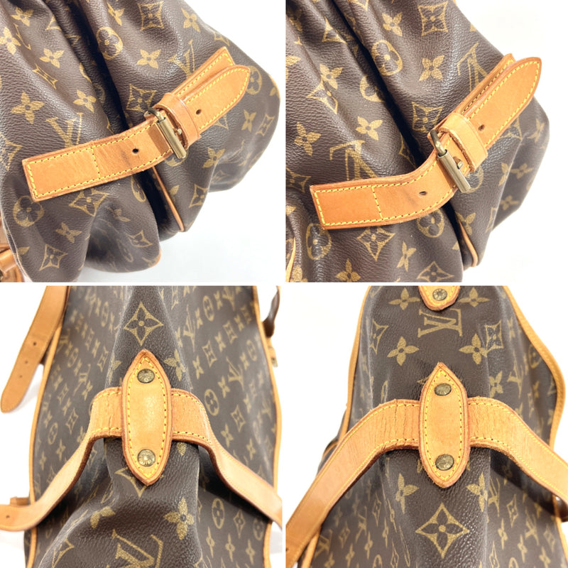Louis Vuitton, Bags, Louis Vuitton Lv Shoulder Bag Saumur 43 Browns  Monogram