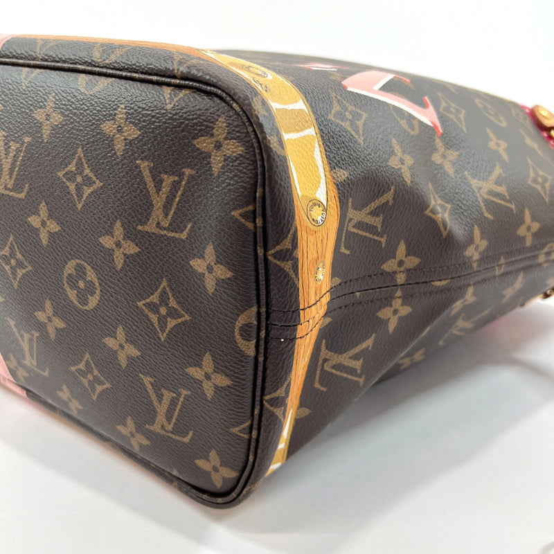 Louis Vuitton Neverfull Nm Tote Limited Edition Summer Trunks
