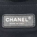 CHANEL Tote Bag A66941 Deauville GM hemp/leather gray Women Used