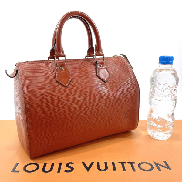 LOUIS VUITTON M43013 Epi Speedy25 Mini Duffle Bag Hand Bag Epi Leather Brown