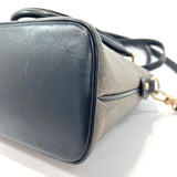FENDI Handbag 2way vintage PVC/leather Brown Brown Women Used