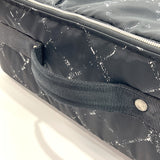 CHANEL Carry Bag Travel line Nylon Black Women Used