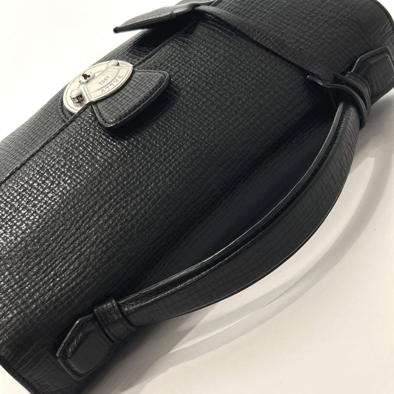 BALLY Handbag leather Black unisex Used