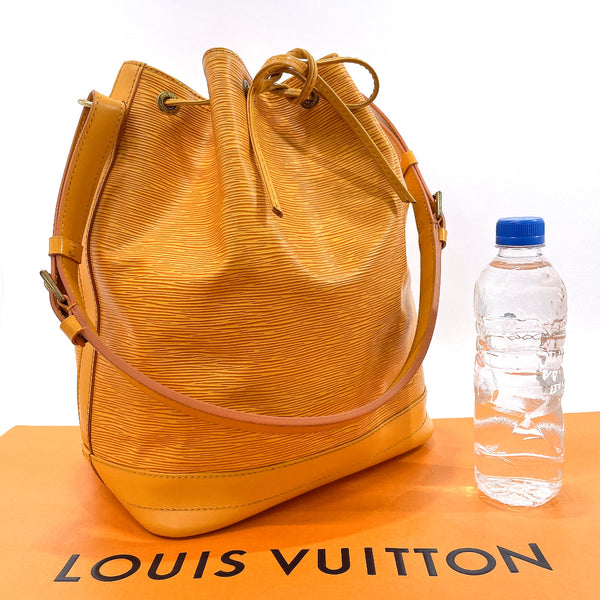 LOUIS VUITTON Shoulder Bag M44009 Noe Epi Leather yellow yellow Women Used