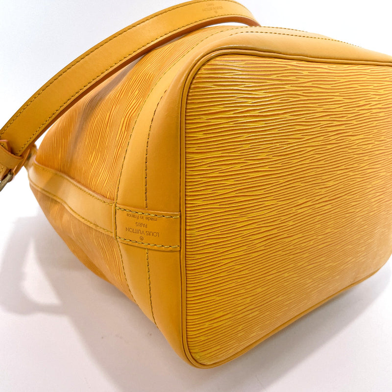 LOUIS VUITTON Shoulder Bag M44009 Noe Epi Leather yellow yellow Women Used